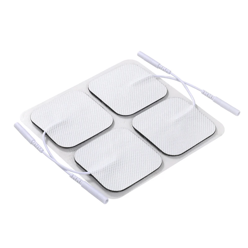 

5*5cm Self Adhesive Electrode Pads for TENS Muscle Stimulator with 2mm Plug Digital Electric Patch
