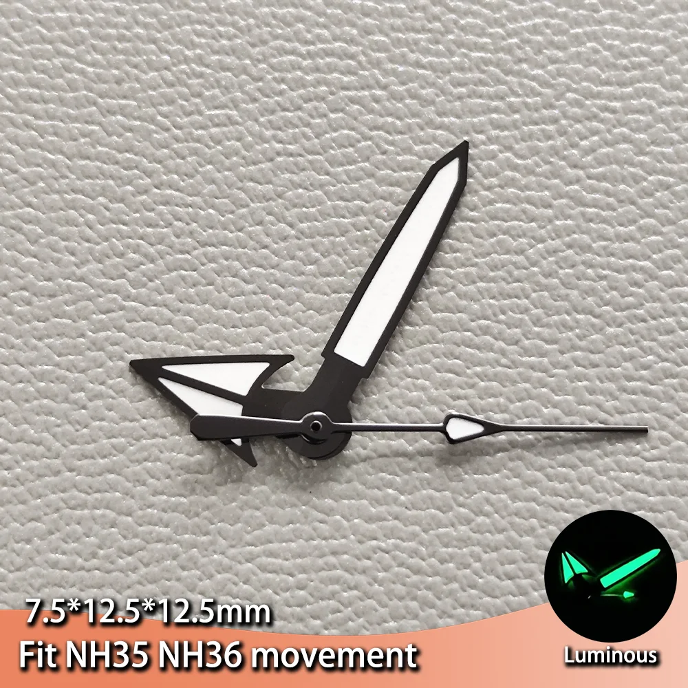 Watch Hands Pointer Suitable For NH36 NH35 Series Movement Luminous Watches Replacement Accessories Pointer Hand Multi Color