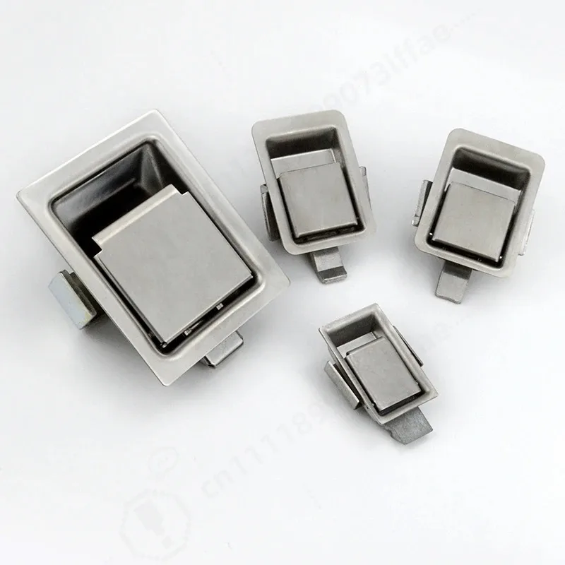 Stainless Steel 304 and Iron Small Panel Lock Hasp Cabinet Chassis Equipment Engineering Vehicles Panel Latch Car Lock