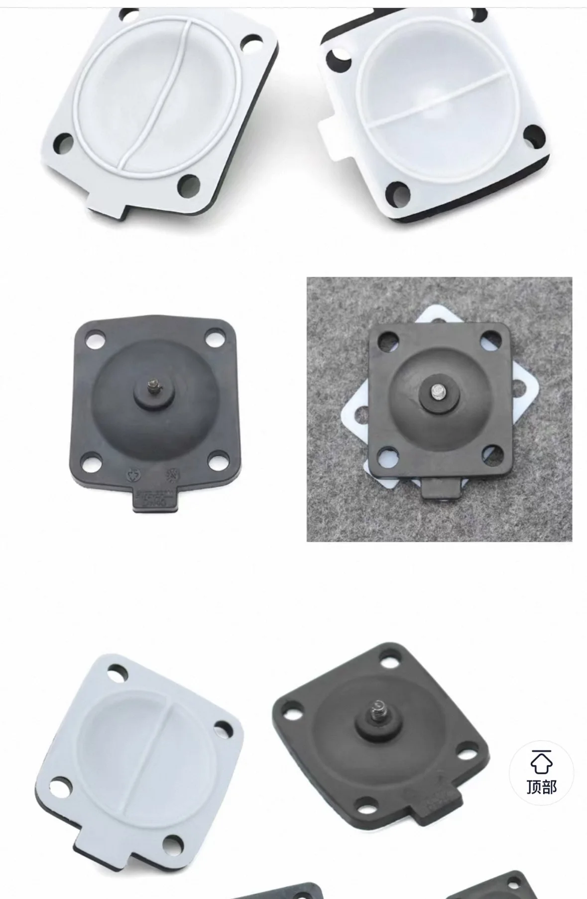 Normally open EPDM PTFE composite diaphragm valve sanitary grade replacement for gemu Burket