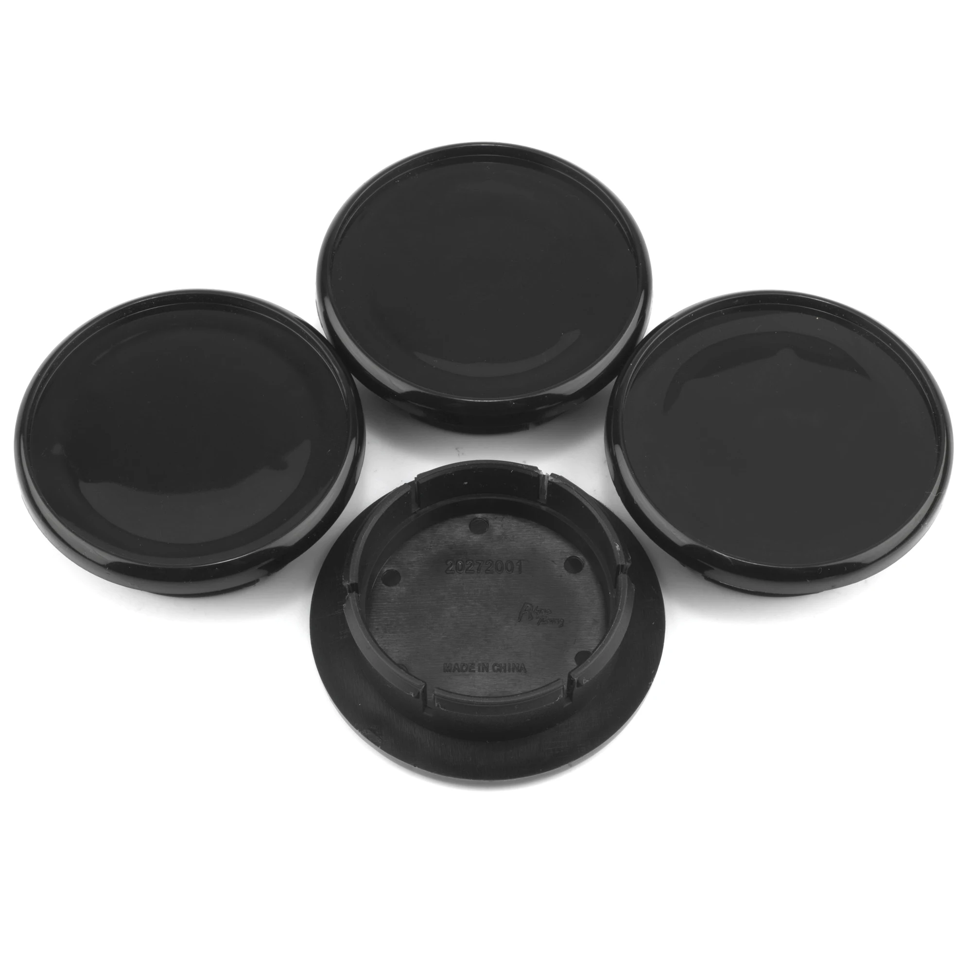 RhinoTuning 2 / 4PCS OD 55.8mm / 2.2 "ID 42.8mm / 1.69" غطاء مركز عجلة السيارة لعام 1998-2002 3200 GT 1979-2016 Quattroporte # 108947