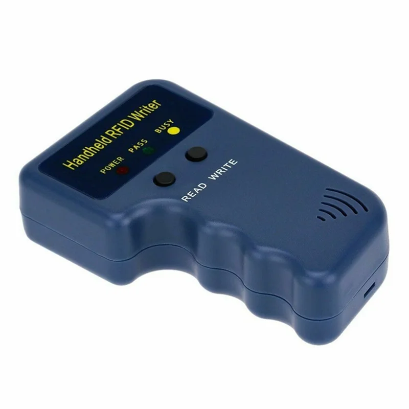 

-RRKK 1Set EM4100 RFID Copier Writer Duplicator Programmer Reader + T5577 EM4305 Rewritable ID Keyfobs Tags Card Plastic 125Khz