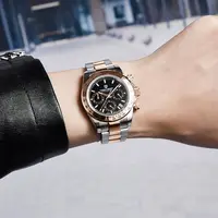 PAGANI DESIGN Fashion Brand Luxury Quartz Men Automatic Date Watches 100M Men Sport VK63 Chronograph Sapphire Glass Casual Watch 2