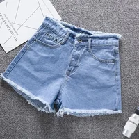 2026 New Summer Shorts Women Jeans High-waisted Denim Short Pants Female Rough-selvedge Outside Casual Sports Shorts Loose Jeans 3