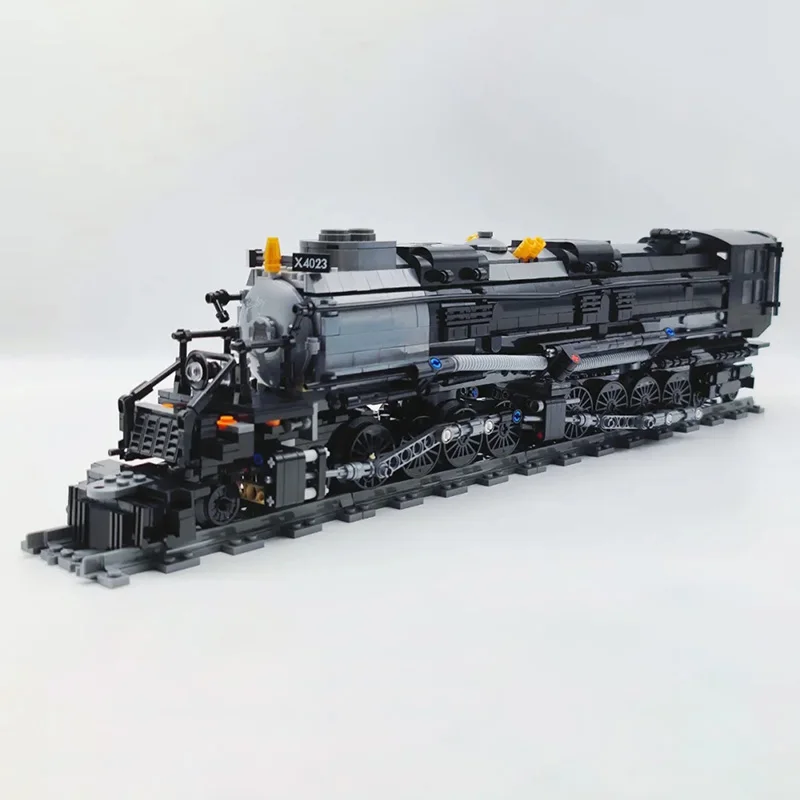 JIESTAR 59005 The Bigboy Steam Locomotive Model DIY Toys Building Blocks Railway Transportation Series Gift For Boys 1608Pcs