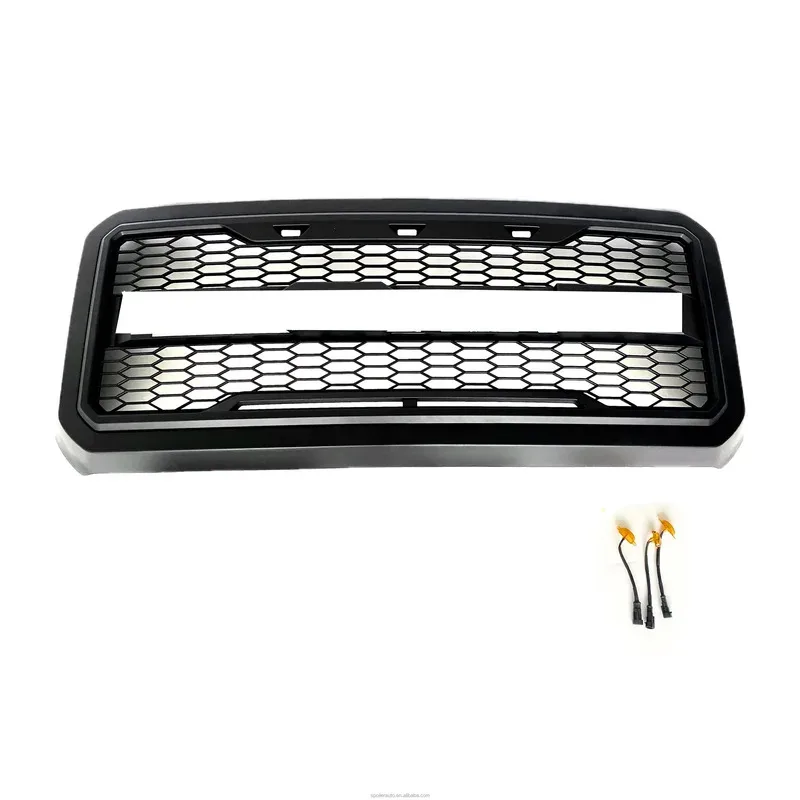 

High Quality Customized Modified ABS Plastic Car Center Mesh Grille for F250 2011-2016 New High Middle Grill