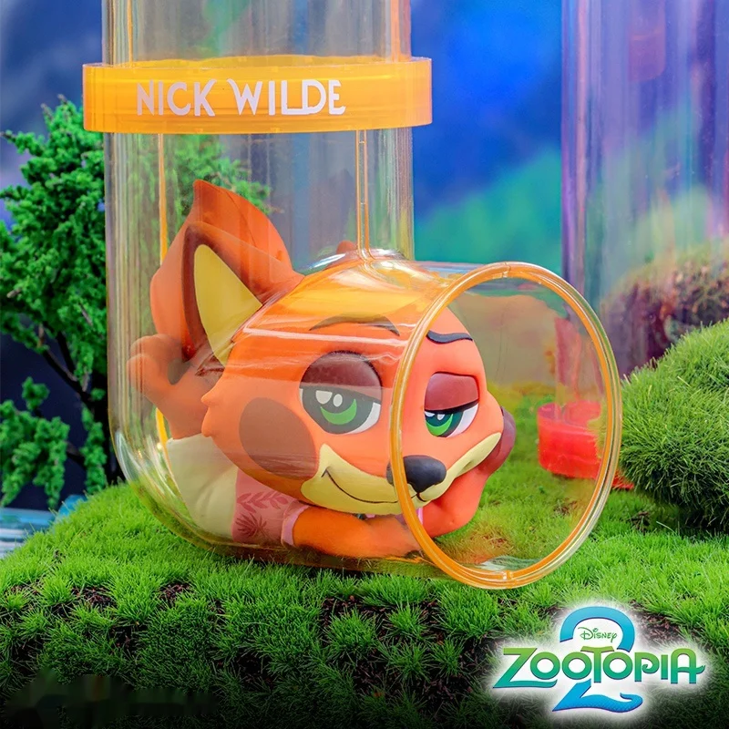 Zootopia 2cosbi слепая коробка мини-кукла Ник Джуди аниме милая мультяшная кукла игрушка изысканное украшение для стола сюрприз Mysterybox подарок