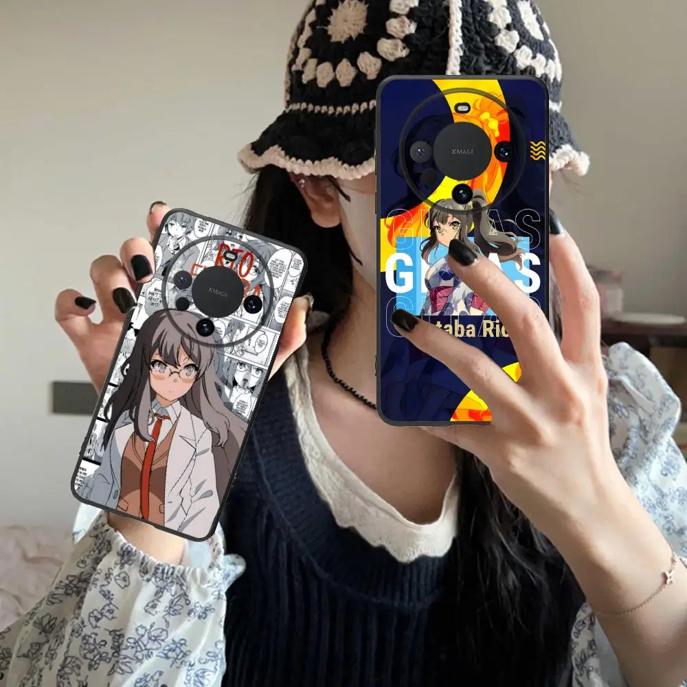 

Чехол для мобильного телефона с рисунком аниме Futaba Rio для Huawei Mate 60 50 40 30 20 10 Pro Plus Lite E 5G с цветной печатью, чехол для смартфона