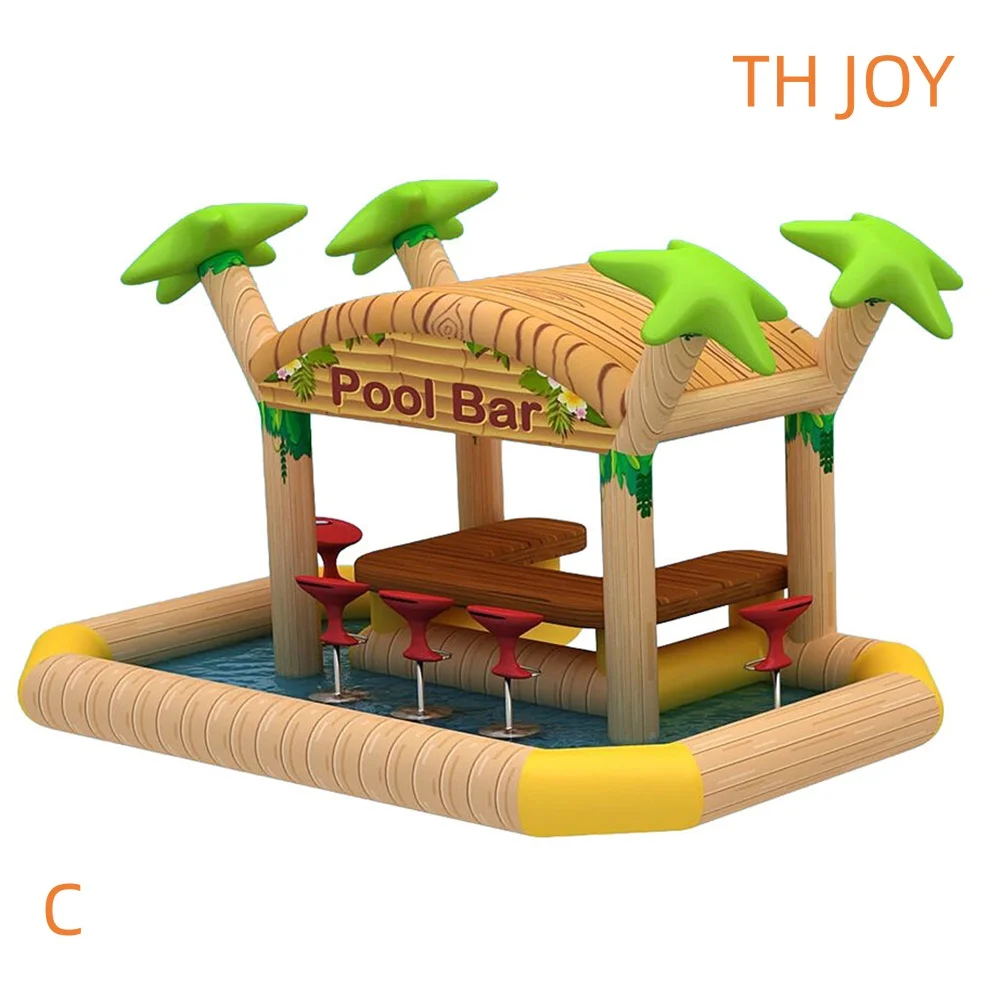 Przez morze, na łodzi, do domu, komercyjny, nadmuchiwany bar nocny, bar wodny, bar basenowy na imprezę