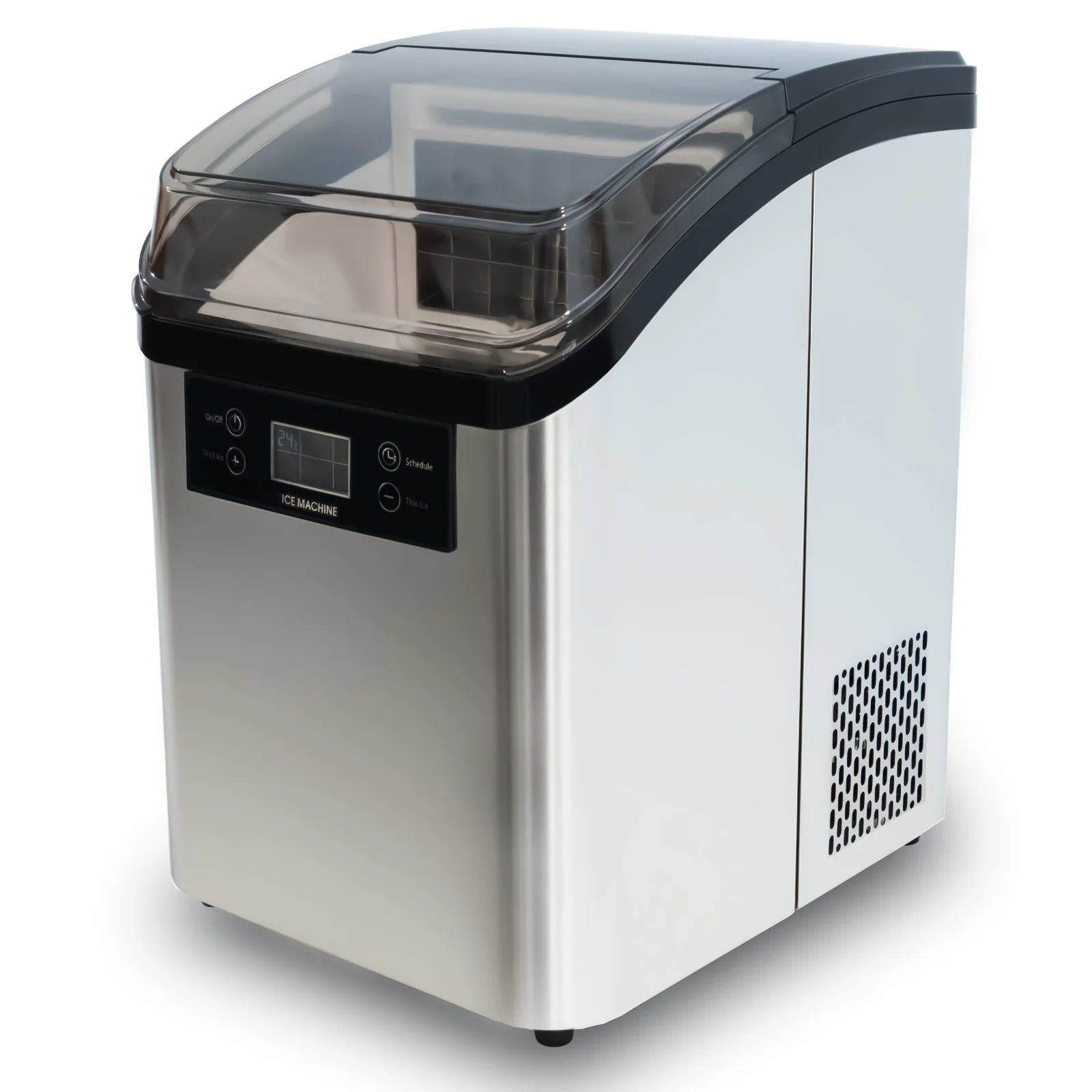 

ASAS Mini Portable Kitchen Countertop Ice Maker Household Plastic Battery Operated Source
