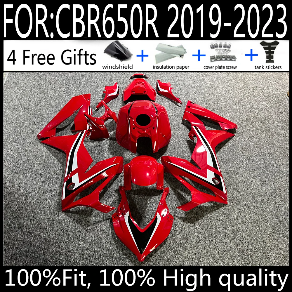 Nieuwe ABS Motorfiets Hele Kuip Voor CBR650R 650R CBR 650 2019 2020 19 20 ABS Plastic Volledige Custom Kleur Carrosserie Stroomlijnkappen