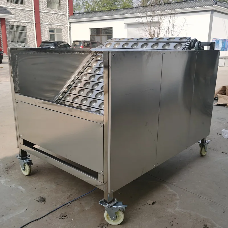 Machine à éplucher les noix automatique