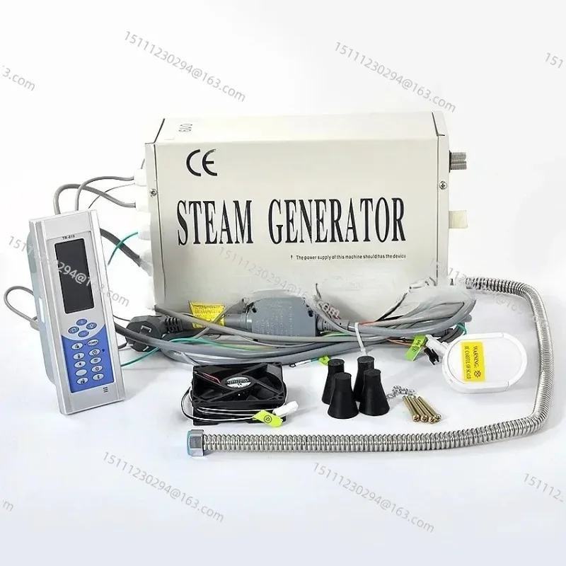 TR - 019 Home Shower Steam Generator System - 220V, 3000W Sauna Bath Steam Equipment with Remote Contro