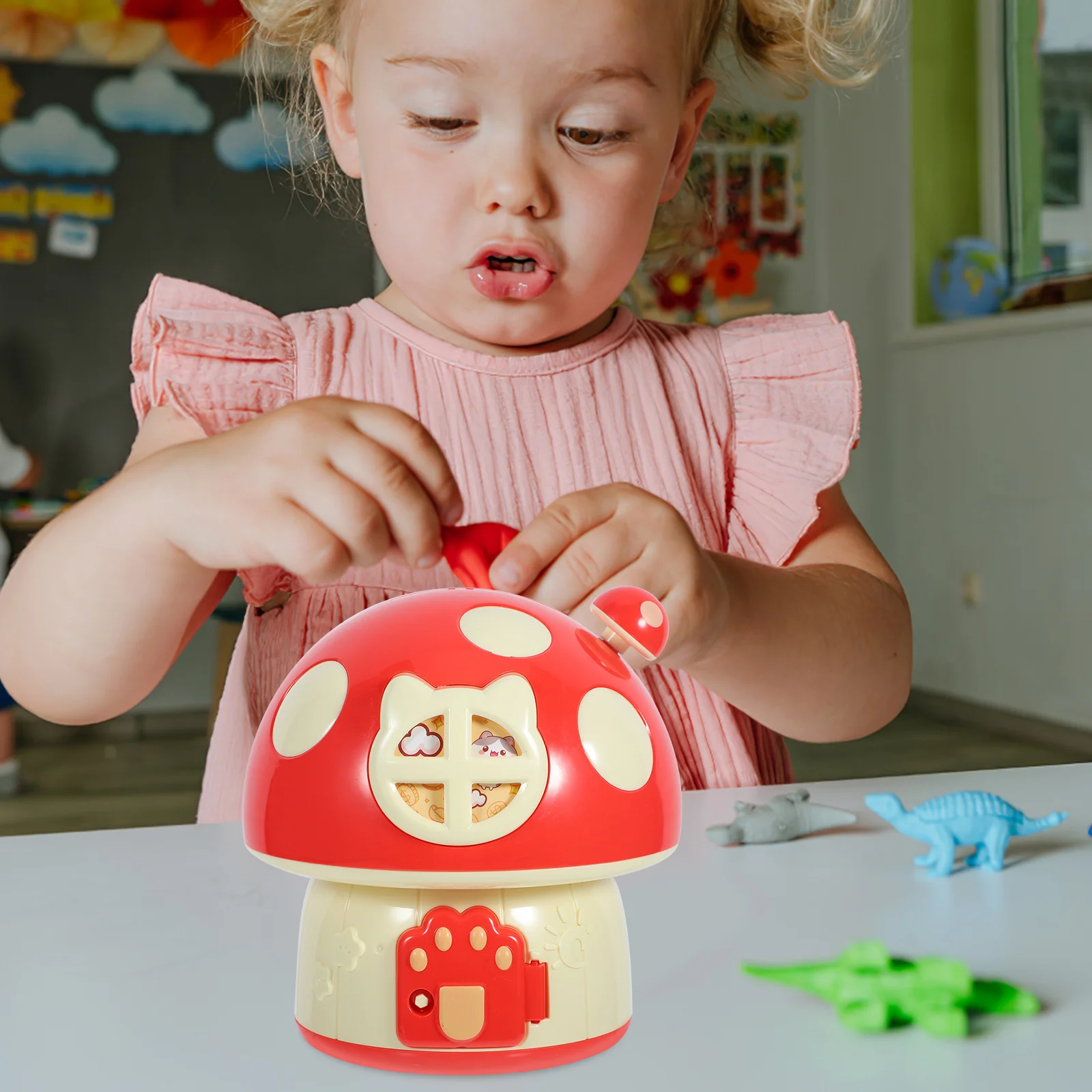 

Mushroom Piggy Bank Mushrooms Coin Holder Adornment Adults Saving Pot Birthday Gift