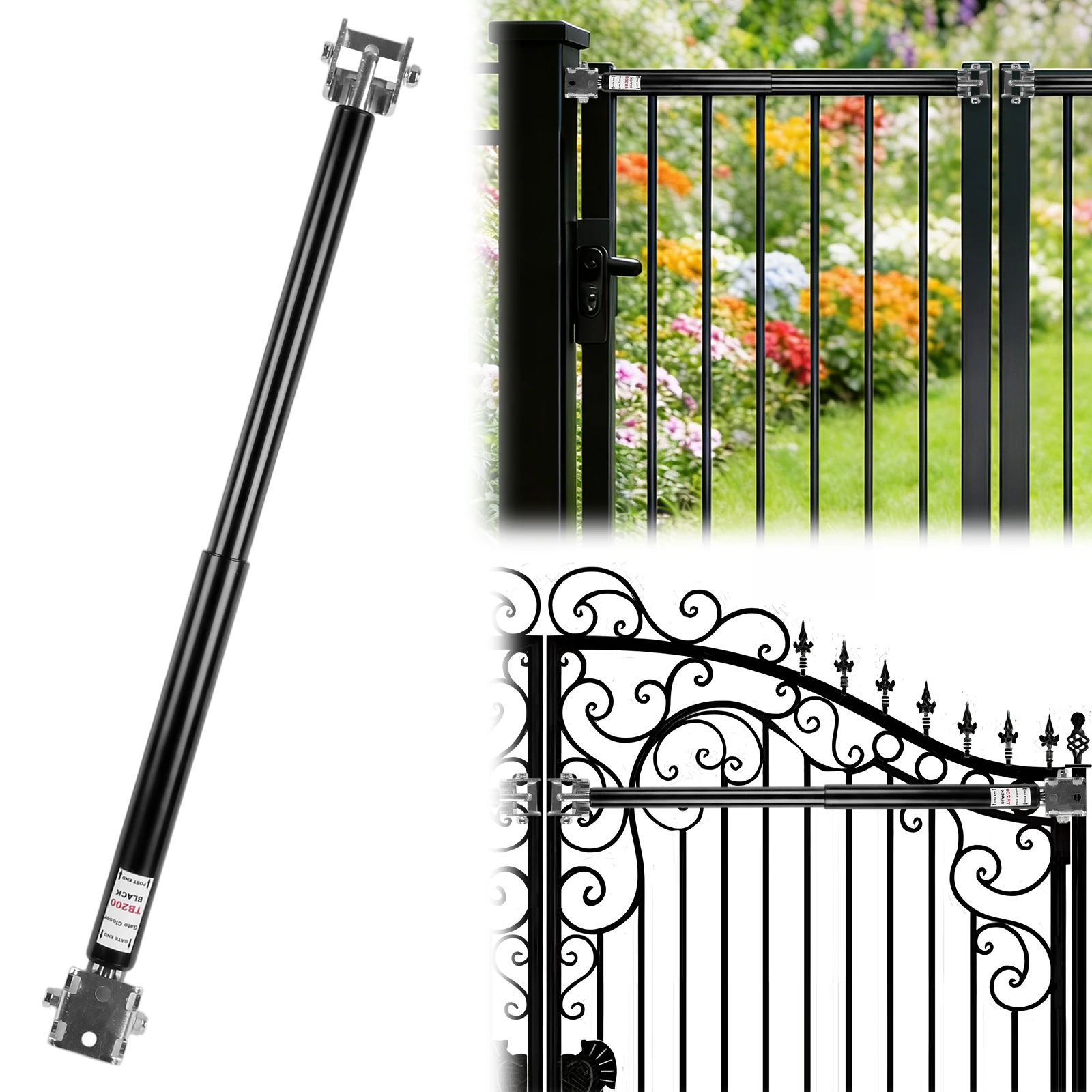 

6Pcs TB200B Hydraulic Gates Close Tool 60 To 140 Pounds in Weight 40 To 64 Inches in Width for Warehouses Stadiums Courtyards