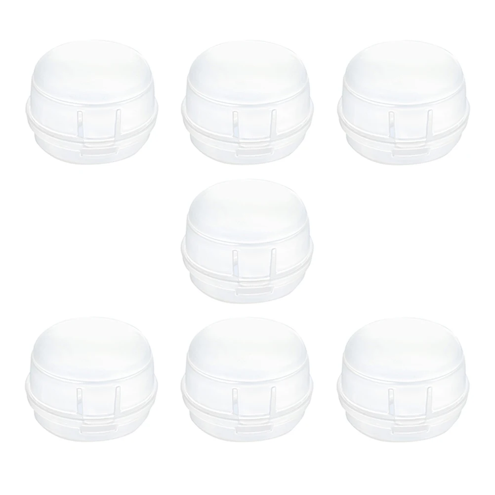 

7 Pcs Gas Stove Knob Covers Safety Protectors Kids High Temp Resistant PP Material Stove Switch Covers Oven Grill Control Knobs