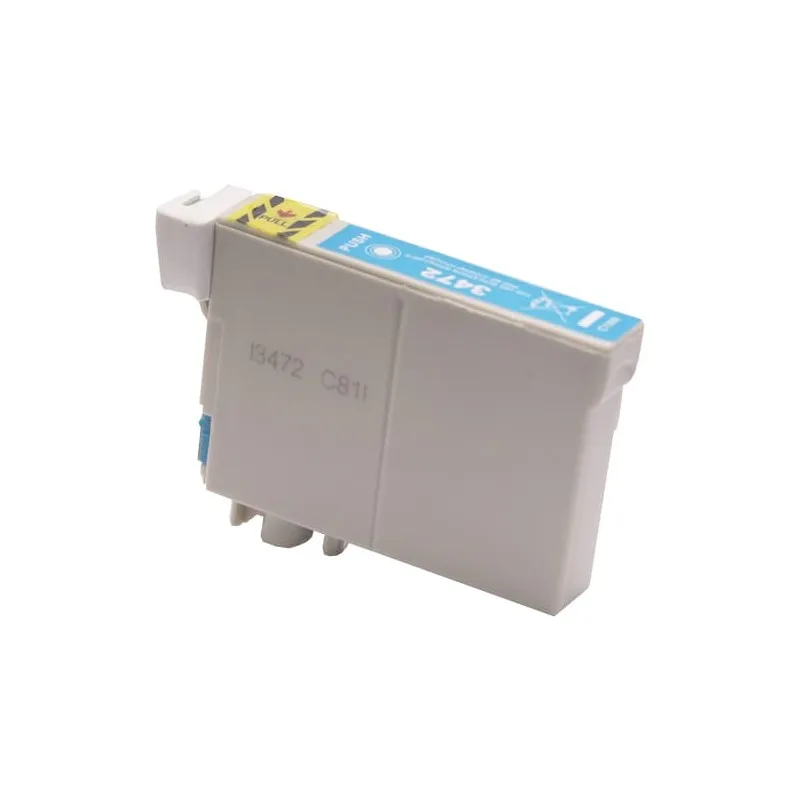 Alternative ink cartridge EPSON cyan E3472 - E3462, replaces a C13T34724010 n ° 34XL / C13T34624010 n ° 34 XET3472C imprimirbien.com