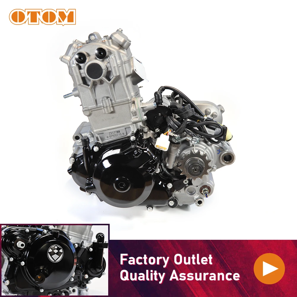 

Motorcycle Engine 250cc 4 Valves 4 Stroke Water-Cooled NC250 Motor Racing For KEWS Dirt Bike ZONGSHEN ZS177MM ENGINES Assembly