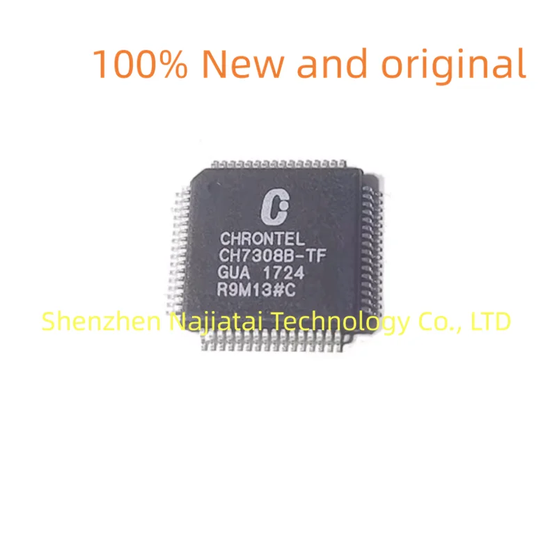 

10PCS/LOT 100% New Original CH7308B-TF CH7308B QFP64 IC Chip