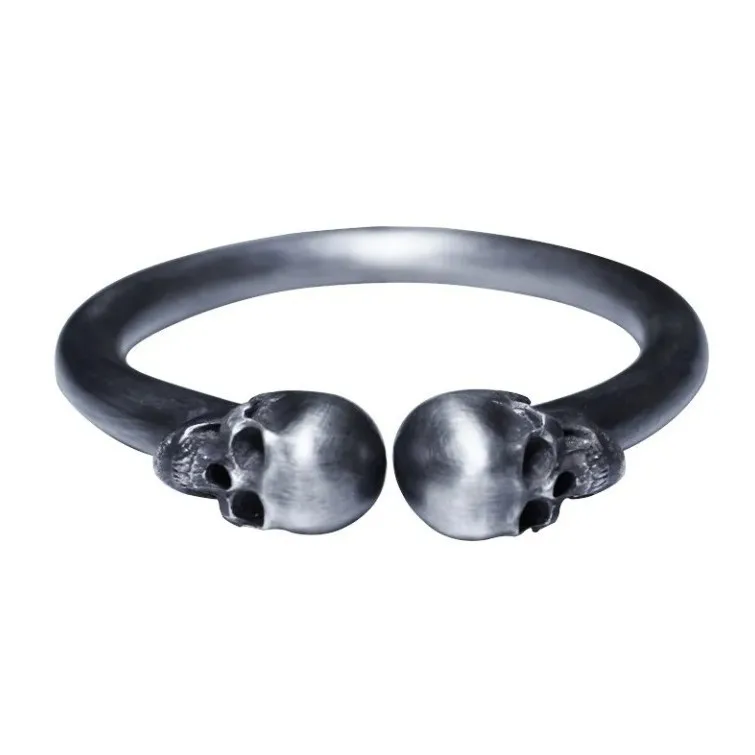 

Fashion Retro Dark Skull Bracelet Personality Handsome Bracelet High Sense Men's Domineering Bracelet Jewelry
