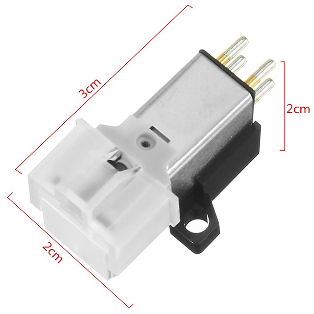 Stylet à cartouche magnétique AT3600L, tourne-disque en vinyle, pour phonographe coloré, 3 pièces