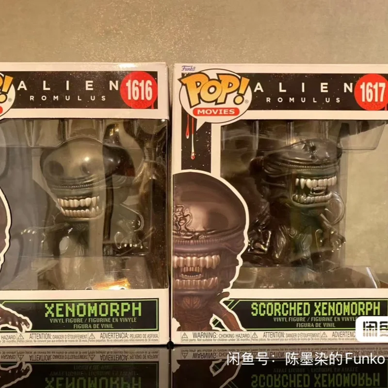 

Подлинная фигурка Alien: Romulus, модель Funko Pop Andy, подсказная статуя ксеноморфа, куклы, декор, украшение, коллекционные предметы, ограниченная серия игрушек, подарки