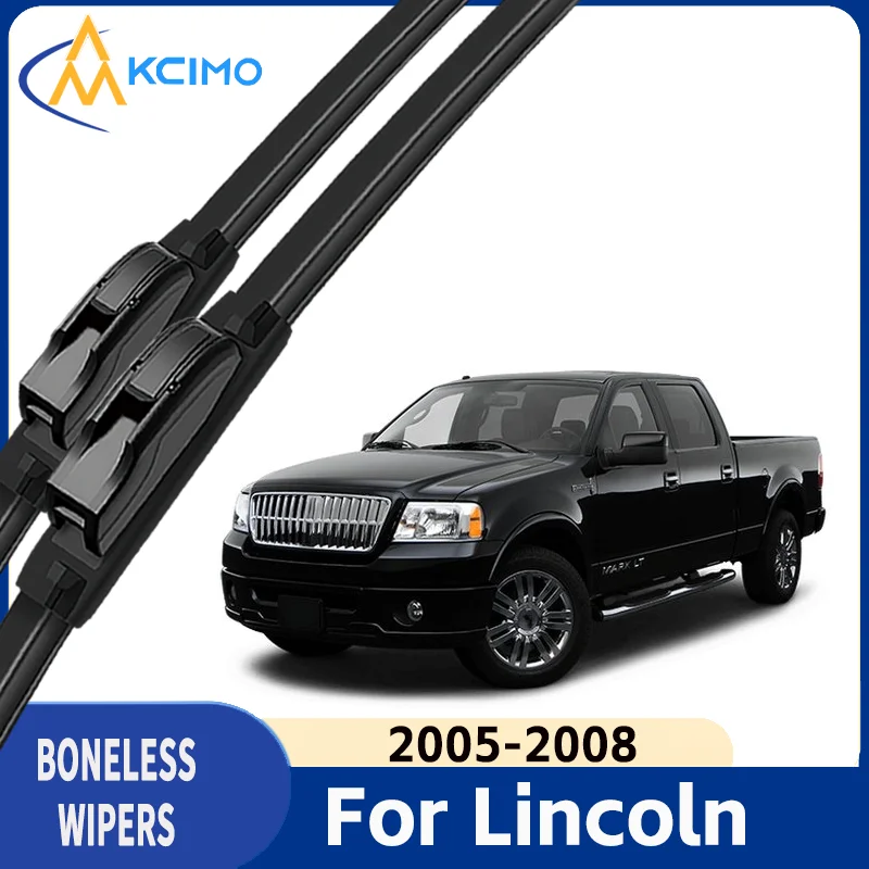 

All Season Windshield Wiper Blades for Lincoln Mark LT 2005-2008 Windscreen Wiper Soft Rubber Quiet Wiper Blade Car Accessories