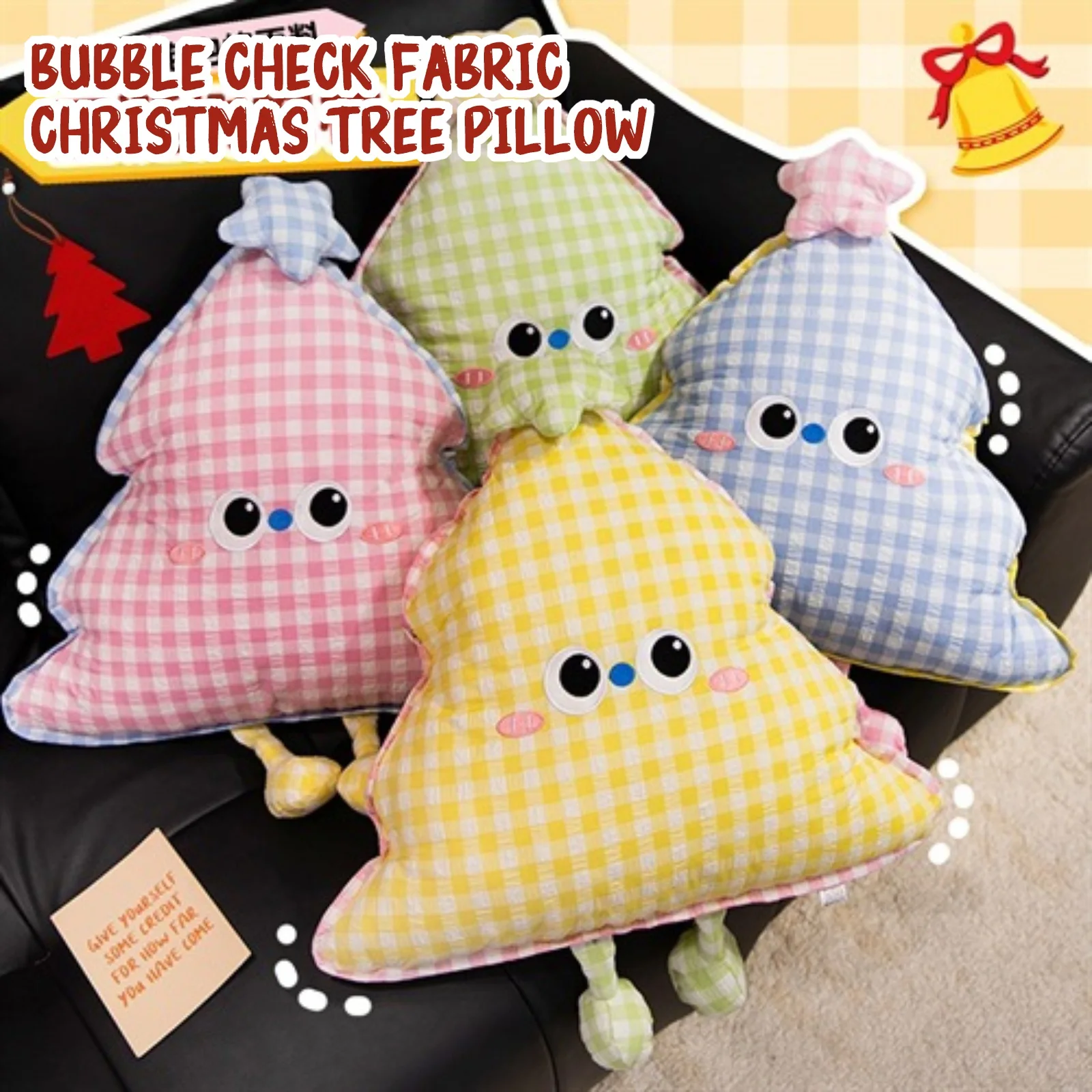 

Christmas Tree Throw Pillows With Animals As Shown In The Picture And Other Short Plush Boys