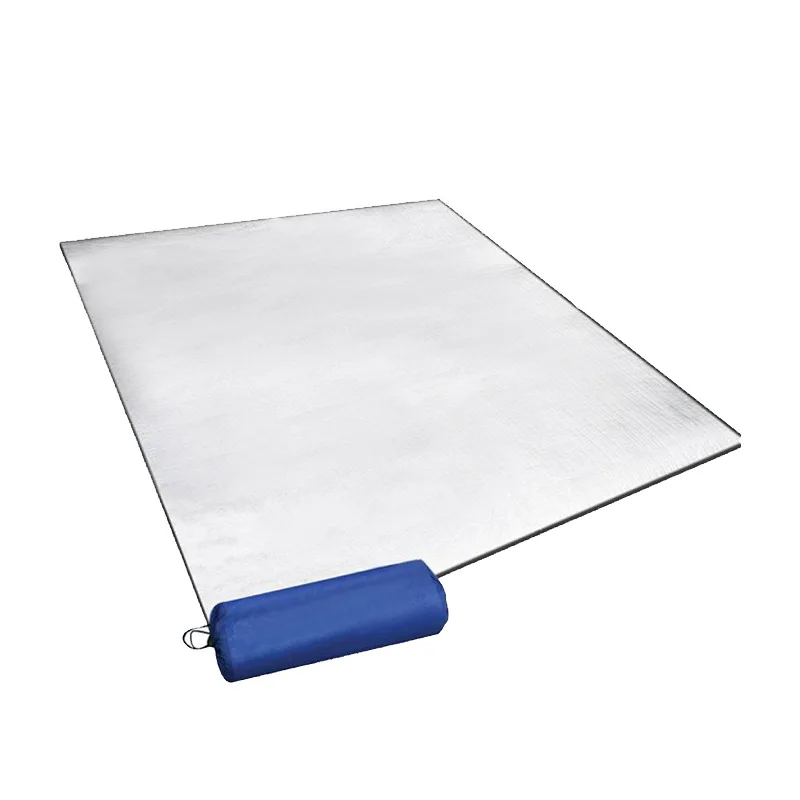 

All-Season Square Outdoor Aluminum Film Moisture-Proof Foldable Portable Durable Double-Sided Thickened Picnic Mat For Beach