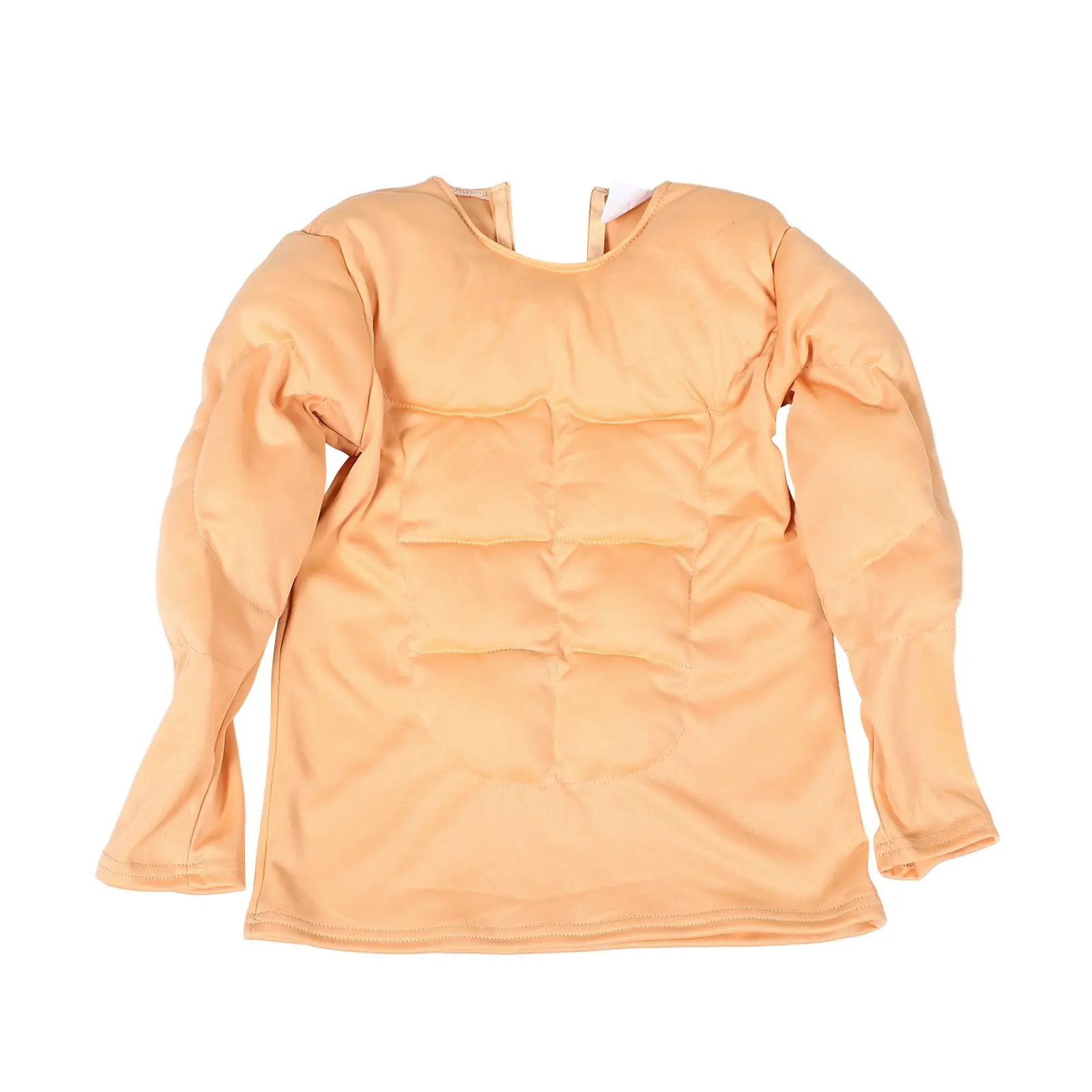 

Мужской костюм, костюмы для косплея, костюм для тела с искусственными мышцами, мужской бежевый детский костюм