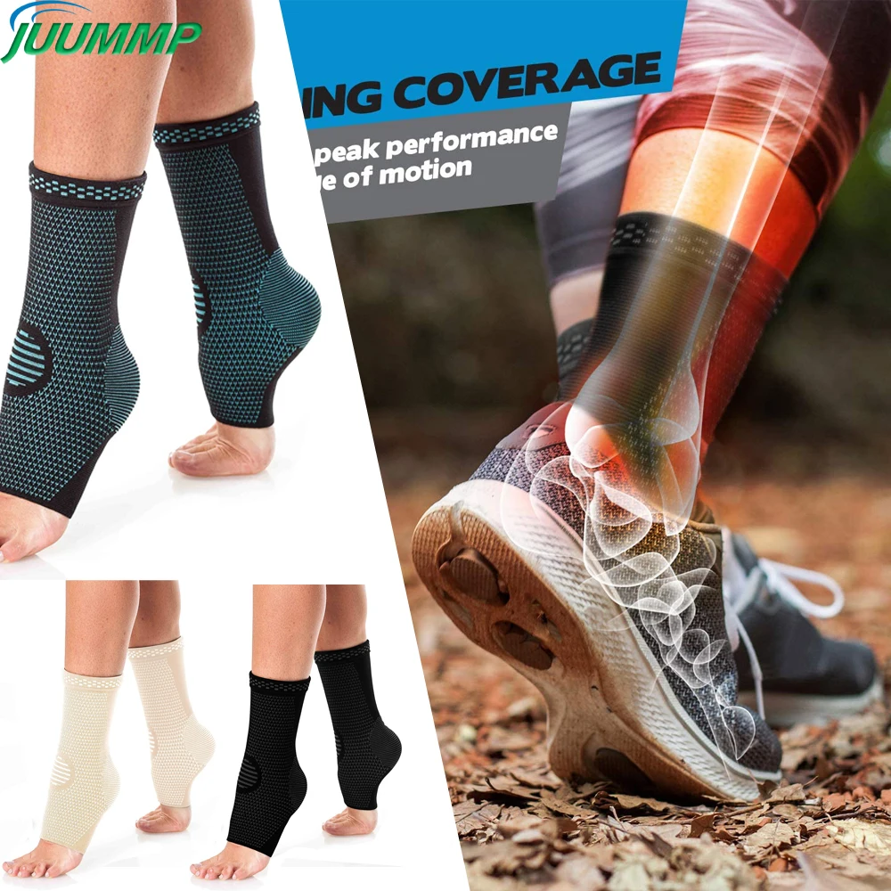 

1Pair Ankle Brace Compression Support Sleeve for Injury Recovery Joint Pain,Achilles Tendon Support,Plantar Fasciitis Foot Socks