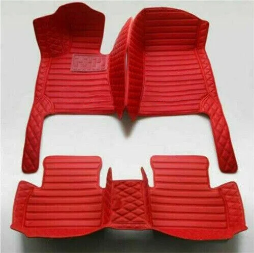 Custom For Nissan Tiida C11 2004-2013 Car Floor Mats Carpets Waterproof Leather Auto Styling