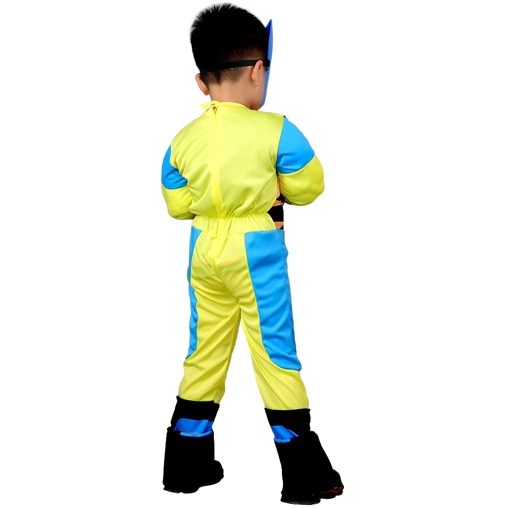 Disfraz de Cosplay de Lobezno para niños, película, superhéroe, fiesta de Halloween, vestido de lujo, cumpleaños