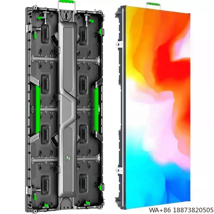 Светодиодный дисплей Vcore P3.91, рекламный экран, рекламный щит, высокая яркость, 500*1000 мм, видео, внутренний полноцветный экран P3