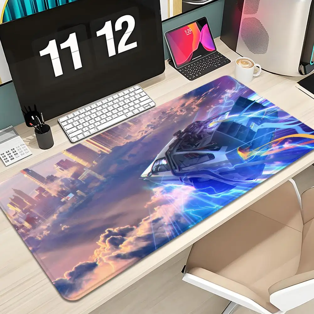 Back To The Future Mouse Pad Keyboard Mousepad large 600X300 mm Desk Mat PC Gaming High definition printing Table pad