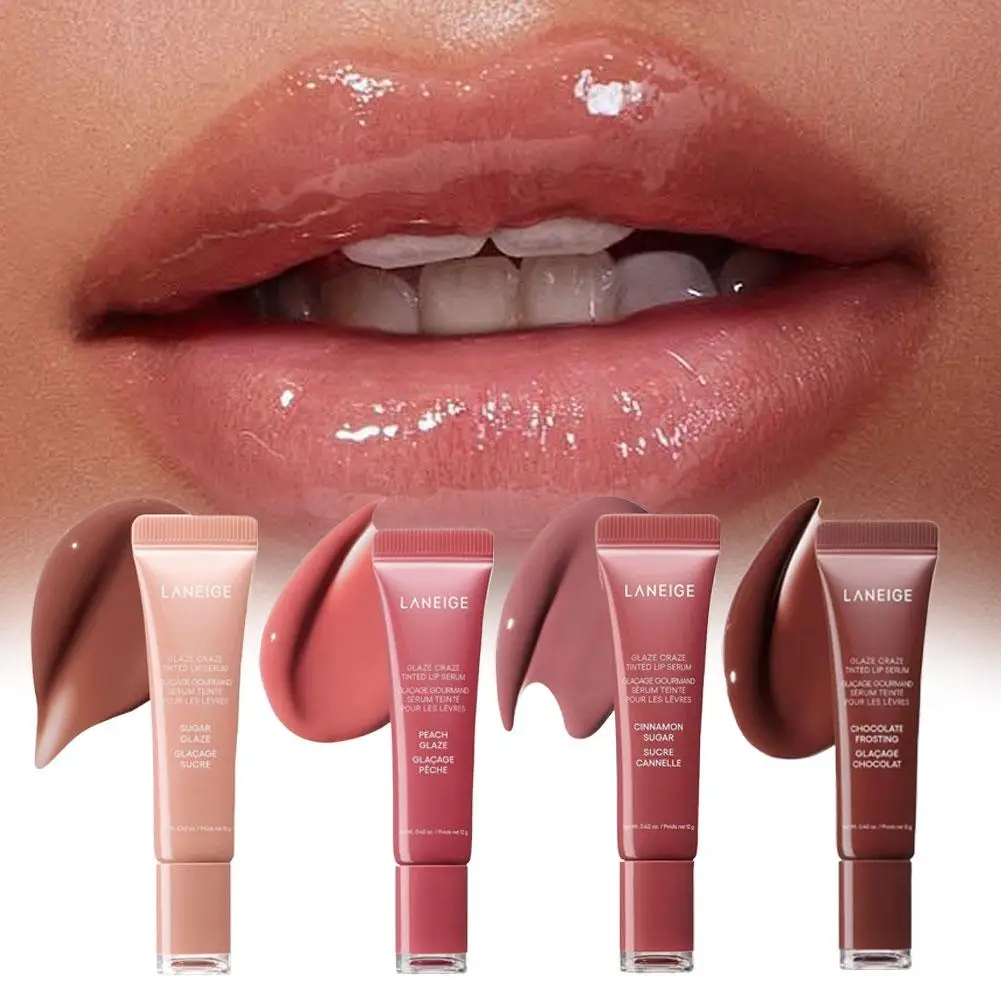 LANEIGE دونات بلسم الشفاه الملون هلام الشفاه إثراء النفط مرآة طويلة الأمد ترطيب ملمع الشفاه بلسم الشفاه ترطيب الشفاه