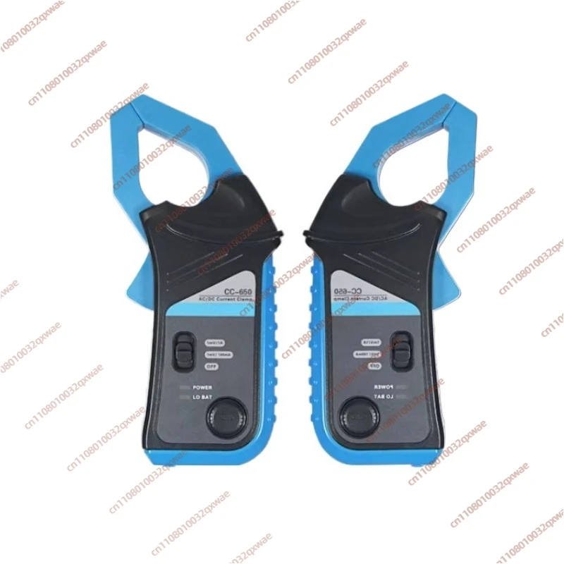 For CC65 CC650 AC/DC Current Clamp Probe 20KHz/400Hz Bandwidth 1mV/10mA 65A/650A with BNC Plug Applicable 1008C