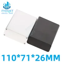 1pc Aluminum Enclosure Case Silver DIY Electronic Project Boxes PCB Instrument Metal Shell 100x71x26mm Battery box