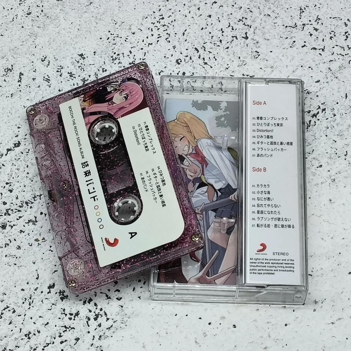 Anime Kessoku Banndo Bocchi The Rock Music Magnetic Tape Gotoh Hitori Album Cassette Cosplay Walkman Party Music Soundtracks Box