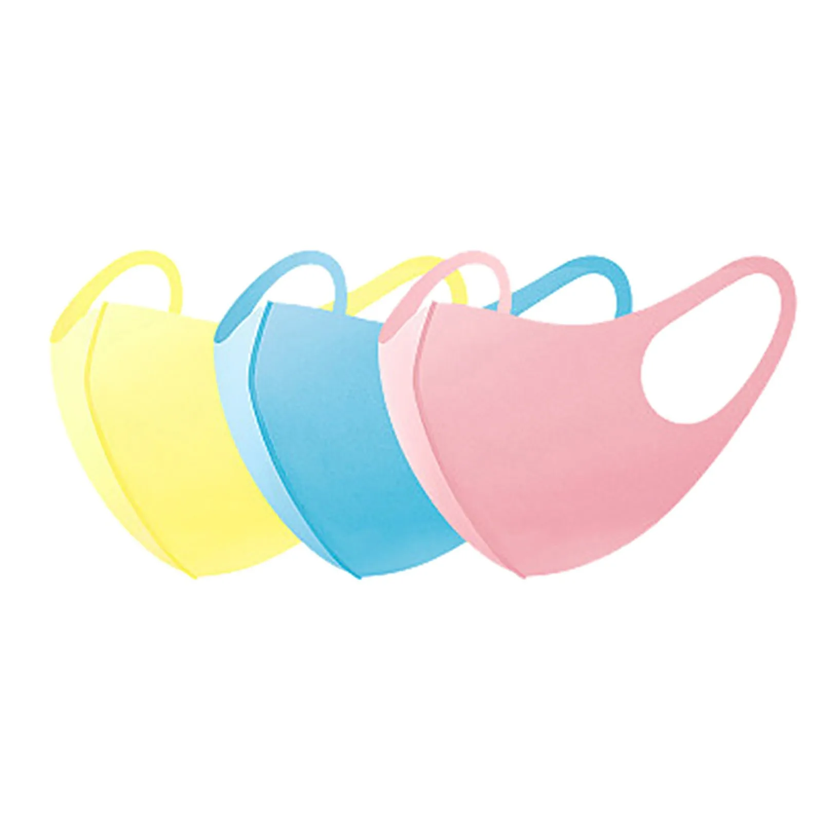 قناع أطفال مسامي بلون سادة متعدد الألوان قناع واقٍ يومي مريح للذهاب إلى المدرسة والتنقل في الحرم الجامعي #6