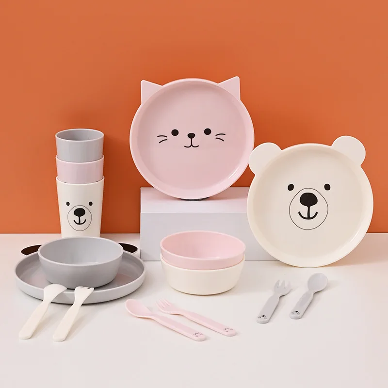 juego-de-vajilla-infantil-de-dibujos-animados-pp-en-caja-de-regalo-incluye-platos-tazas-tenedores-y-cucharas-antideslizante-y-resistente-a-caidas-para-alimentacion