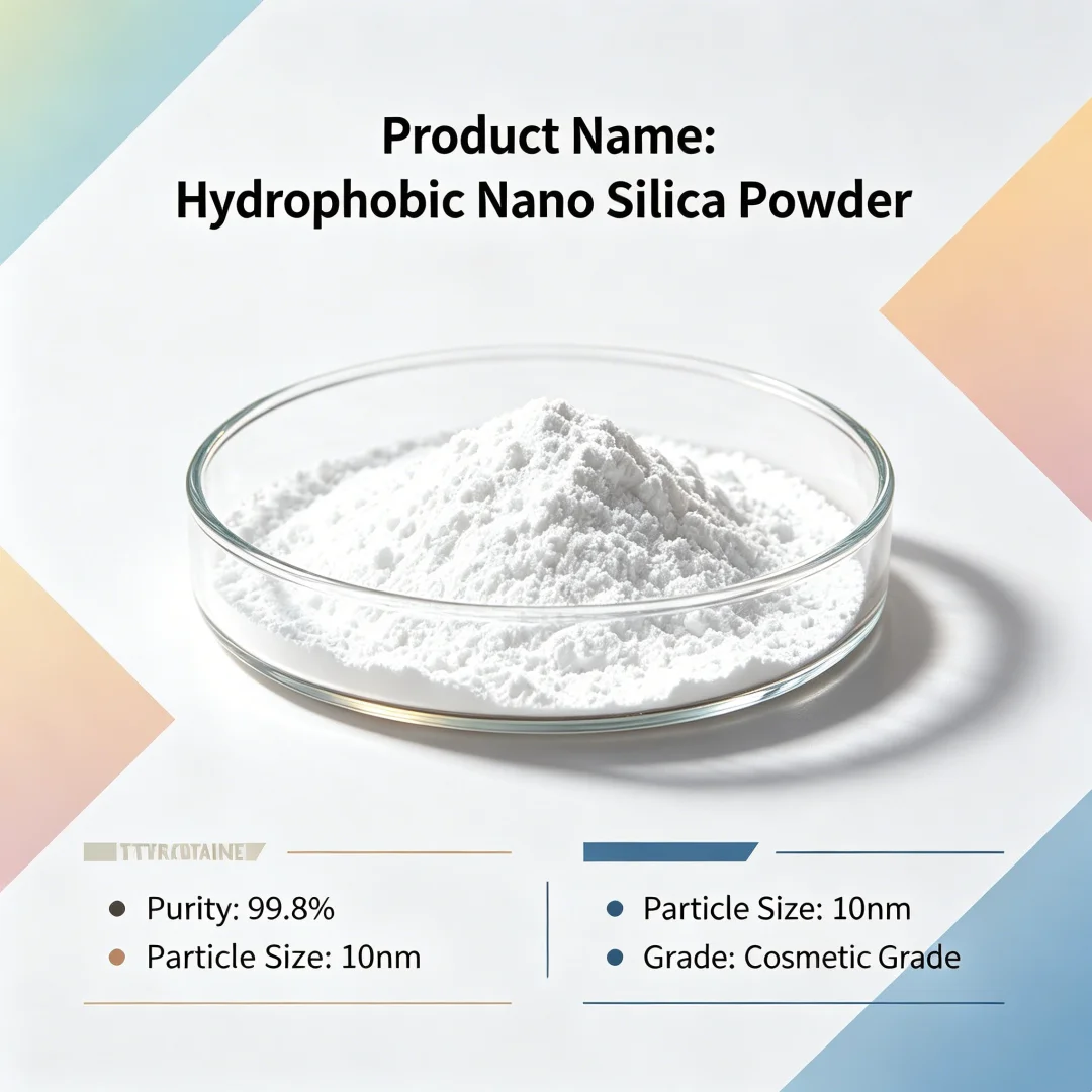 Luxury Skincare Essential - Polvere di nano silice lipofila ultra