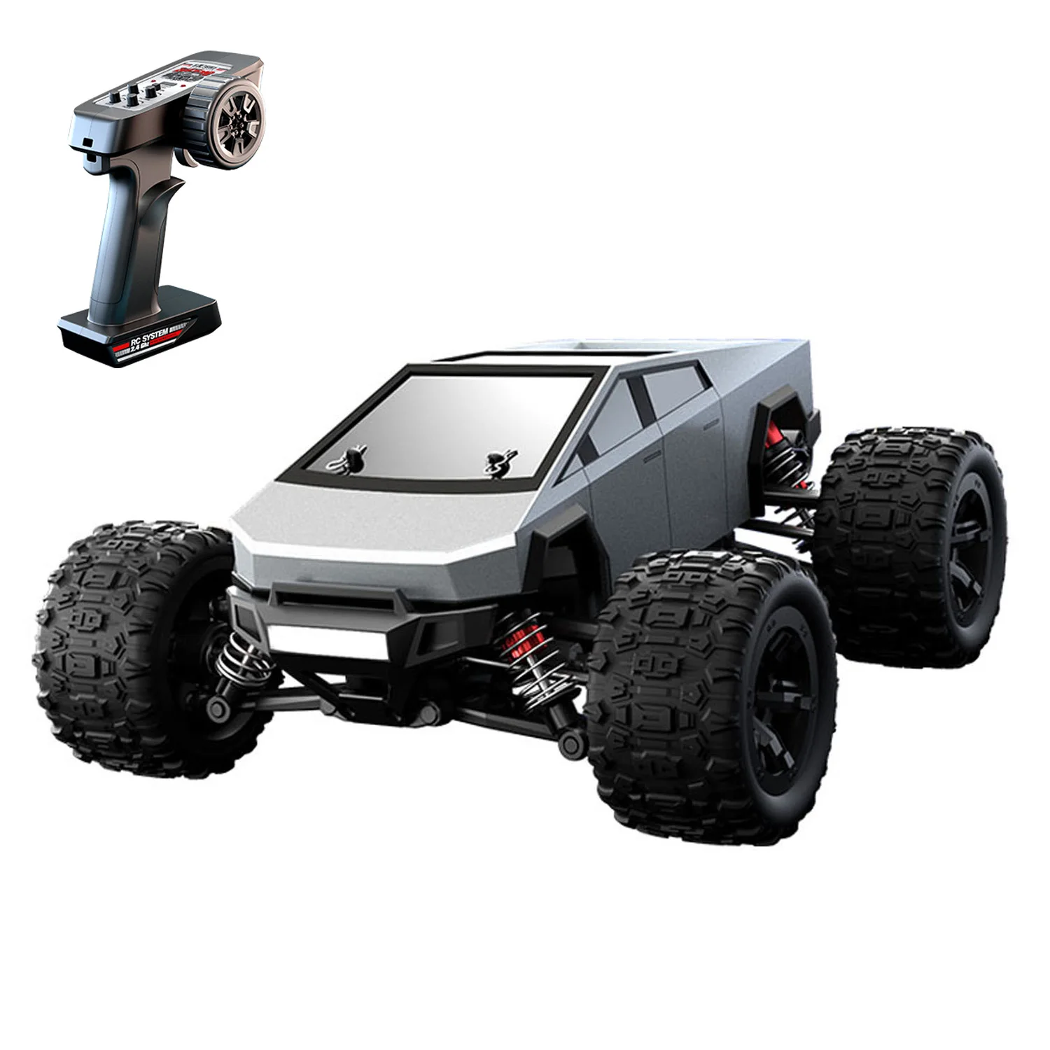 

1/20 RC High Speed Pickup Truck 40km/h 4*4 2.4G Remote Control Off Road Car C8811 Brushless Motor ESC Lifting Wheel RTR Vehicle