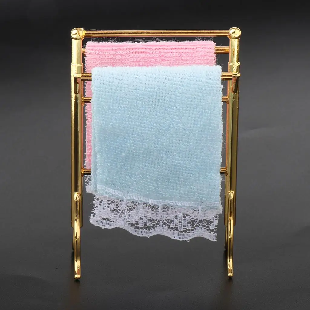 

Dolls Bathroom Towel Rail Standing Towel Rails Miniature for