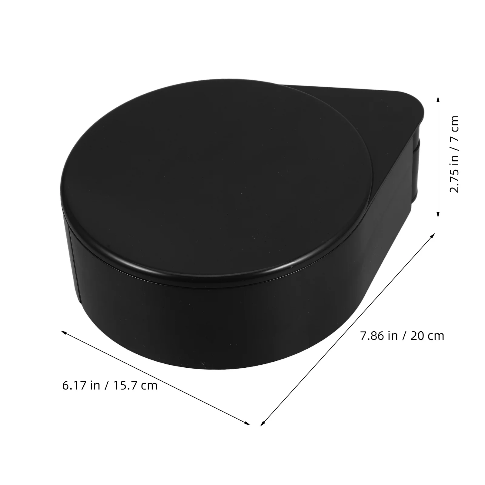 صندوق ريمر ملح الكوكتيل البلاستيكي 3-Tier تصميم نادل ملحق لمارغريتا والكوكتيلات شريط المنزل ملحقات الكوكتيل