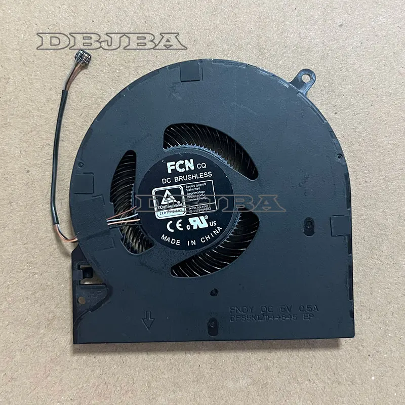 Laptop GPU Cooling Fan For Razer Blade15 RZ09-02886 RZ09-0330 RZ09-0370 RZ09-0368 RZ09-0367 FNDY DFS5K121144645 5V 0.5A