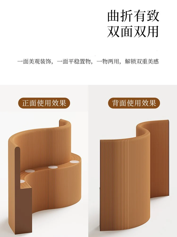 Eighteen paper storage, screen partition, company partition, living room, Japanese style simple folding baffle