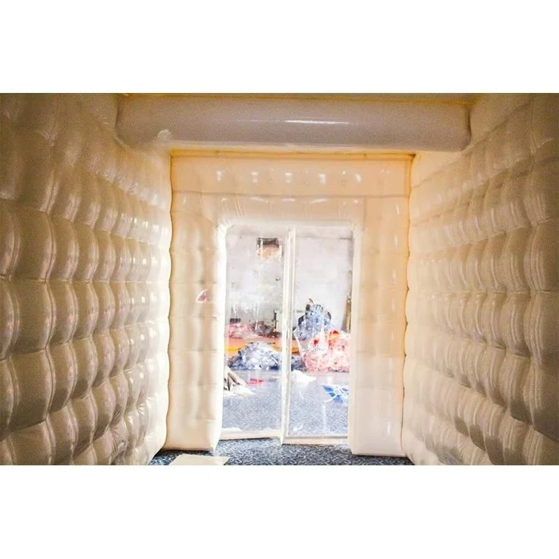 Customized airtight pop-up tent, inflatable warehouse, air storage room, inflatable changing room, building without electricity