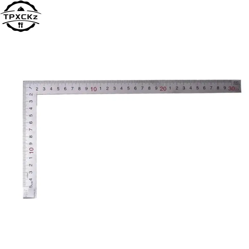 Metal Steel Right Angle Ruler Engineers Try Square Set Woodworking Wood Measuring Tool 90 Degrees Measurement Instruments