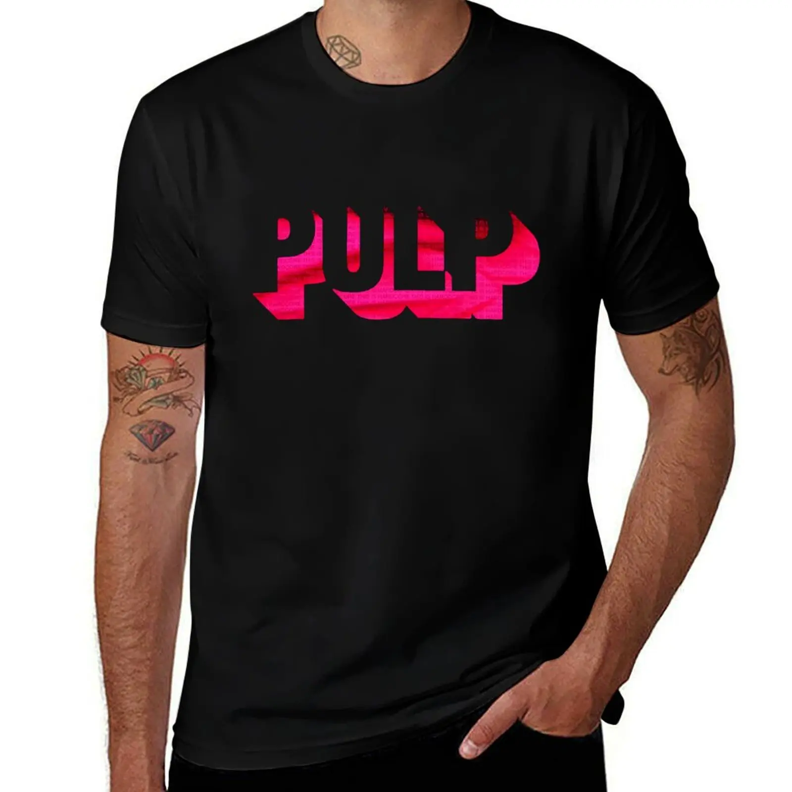 

Pulp - This Is Hardcore T-Shirt street wear Short sleeve tee graphics clothing for men